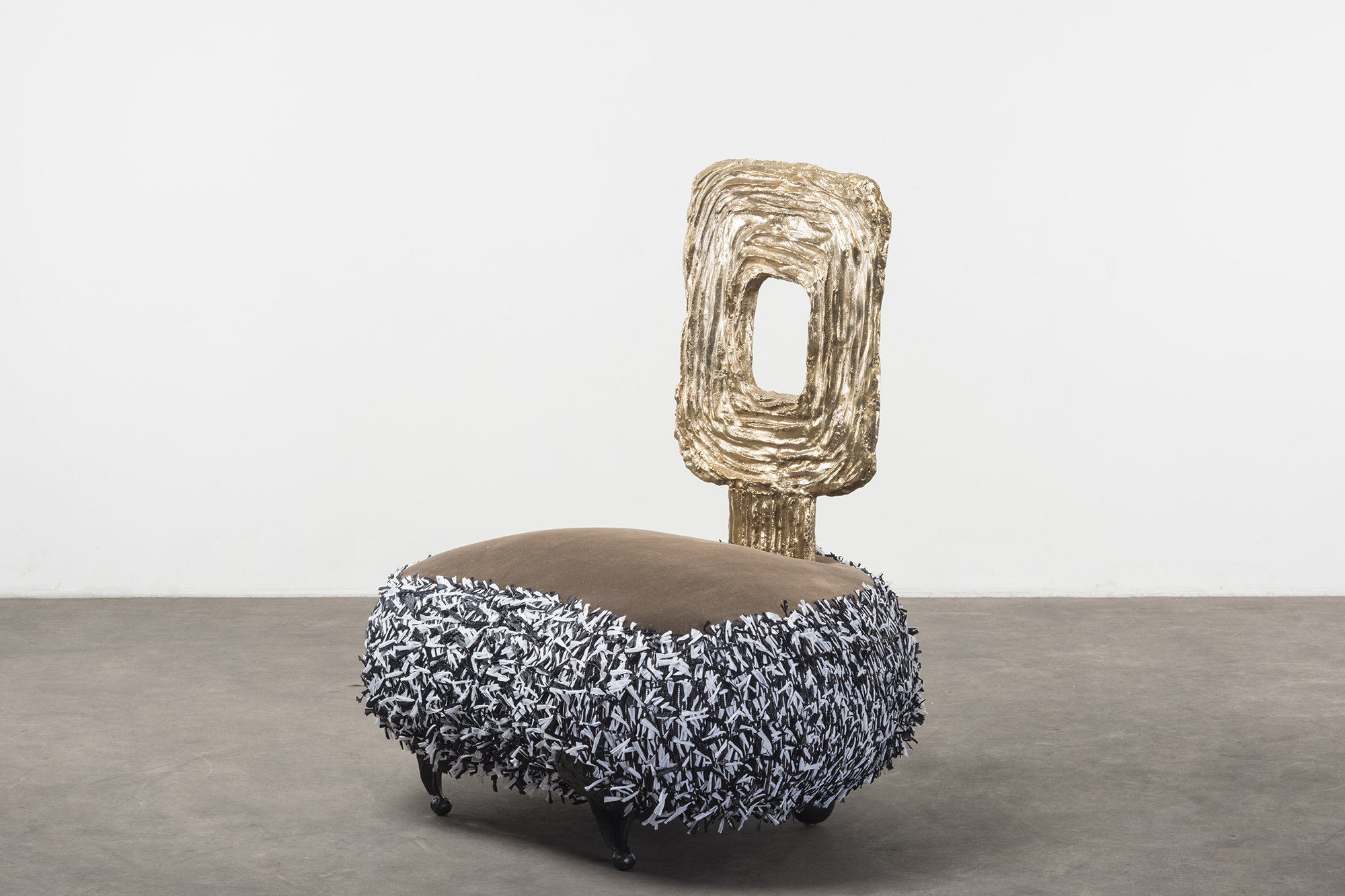 she is crazy like a fool pouf<br>Exclusive for Nilufar Gallery - Milano